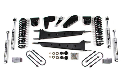 4 Inch Lift Kit w/ Radius Arm Ford F100/F150 80-96 4WD NX2 Nitro BDS Suspension-3