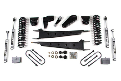 6 Inch Lift Kit w/ Radius Arm Ford F100/F150 80-96 4WD NX2 Nitro BDS Suspension-1
