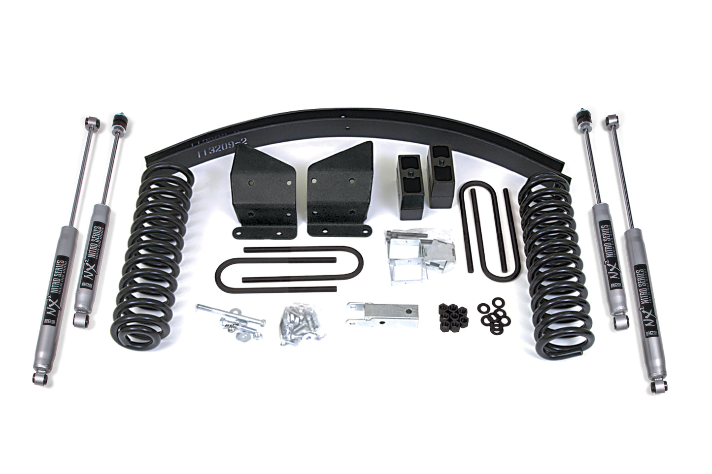 6 Inch Lift Kit Ford Bronco 78-79 4WD NX2 Nitro BDS Suspension-3