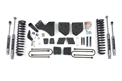 6 Inch Lift Kit Ford F250/F350 Super Duty 08-10 4WD Gas Leaf Springs BDS Suspension-1