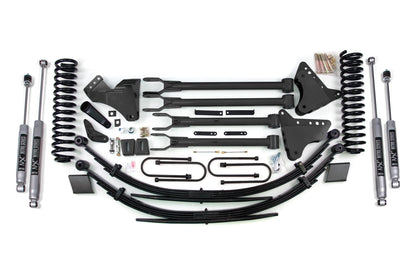 8 Inch Lift Kit w/ 4-Link Ford F250/F350 Super Duty 08-10 4WD Diesel BDS Suspension-1