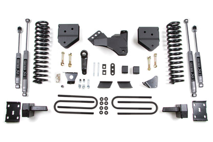 4 Inch Lift Kit Ford F250/F350 Super Duty 11-16 4WD Gas Leaf Springs BDS Suspension