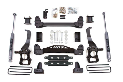 4 Inch Lift Kit Ford F150 09-13 2WD BDS Suspension