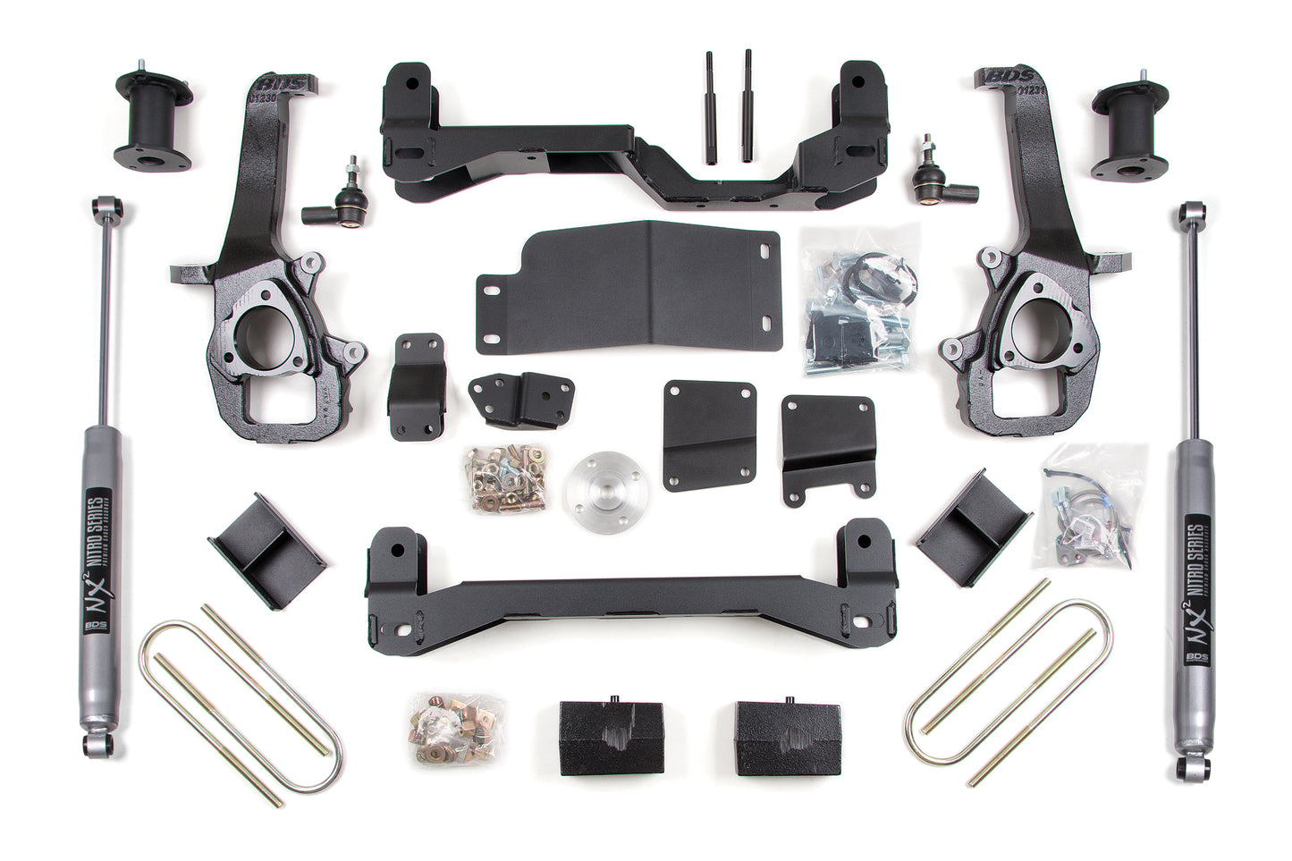 4 Inch Lift Kit Dodge Ram 1500 06-08 4WD BDS Suspension
