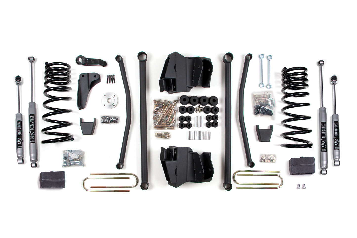 8 Inch Block Lift Kit Long Arm Dodge Ram 2500 09-13 4WD Diesel BDS Suspension-1