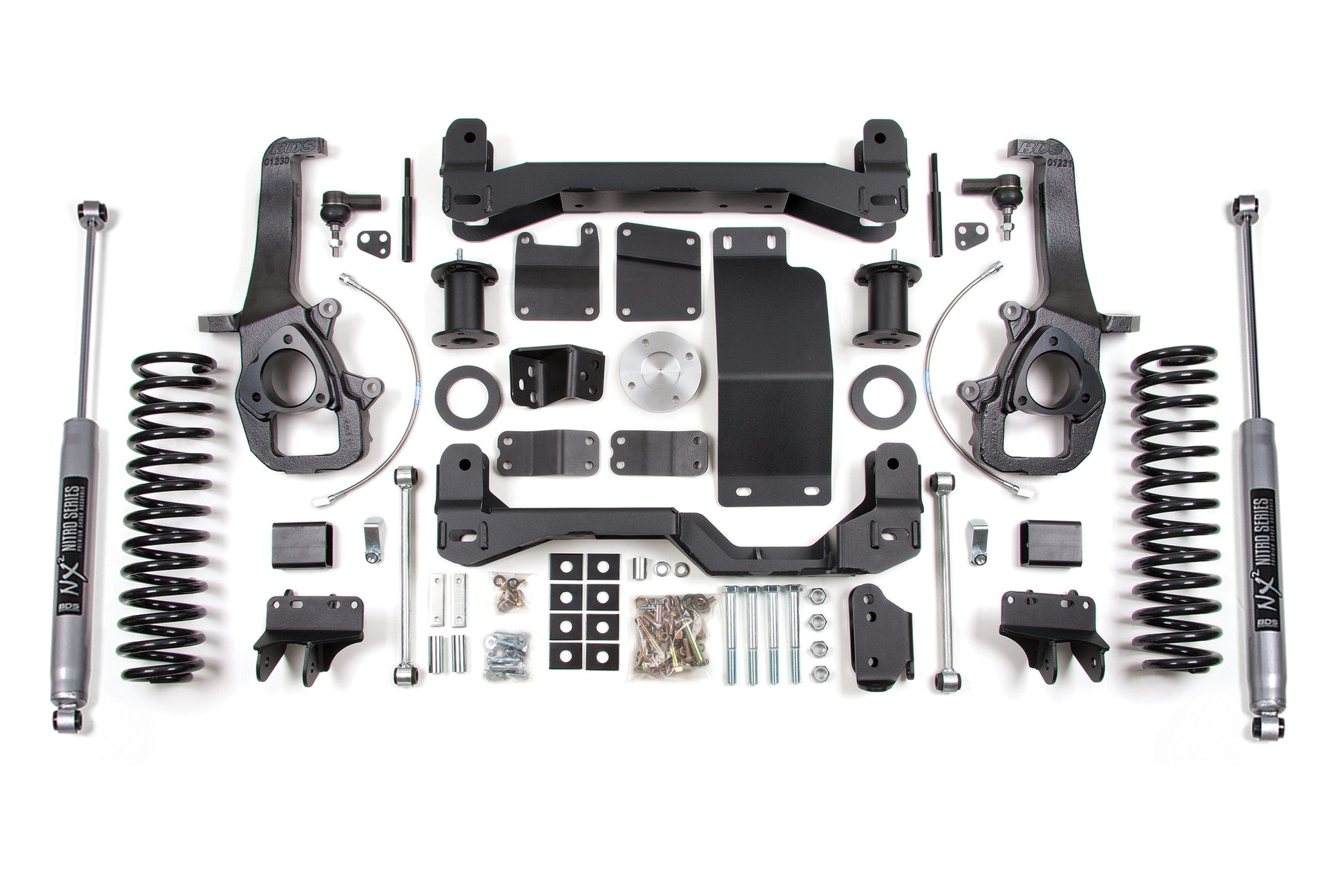 6 Inch Lift Kit Dodge Ram 1500 2012 4WD 3 Inch Coil Springs Supsension BDS Suspension