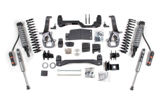 12 Ram 1500 4WD 4 Inch Lift Kit, 2 Inch Rear Lift, Spacer - Fox 2.5 Performance Elite Series C/O, Fox 2.5 Performance Elite Series Shocks BDS Suspension