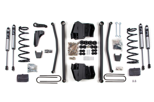 09-13 Dodge Power Wagon 4 Inch Lift Kit Block w/4 Inch Axle - Fox 2.0 IFP Performance Series Shocks BDS Suspension