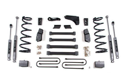 6 Inch Lift Kit Dodge Ram 2500 09-13 4WD Diesel Leaf Springs 4 Inch Axle BDS Suspension-1