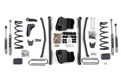 4 Inch Lift Kit Long Arm Dodge Ram 2500 Power Wagon 05-07 4WD Gas Block 4 Inch Axle BDS Suspension