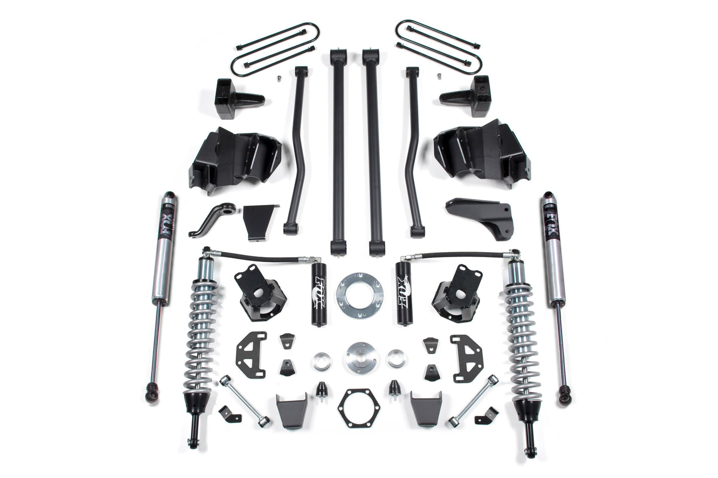 6 Inch Lift Kit Long Arm & FOX 2.5 Coil-Over Conversion Dodge Ram 2500 09-13 4WD Fox 2.5 Performance Shocks Diesel Fox 2.5 Performance Shocks BDS Suspension