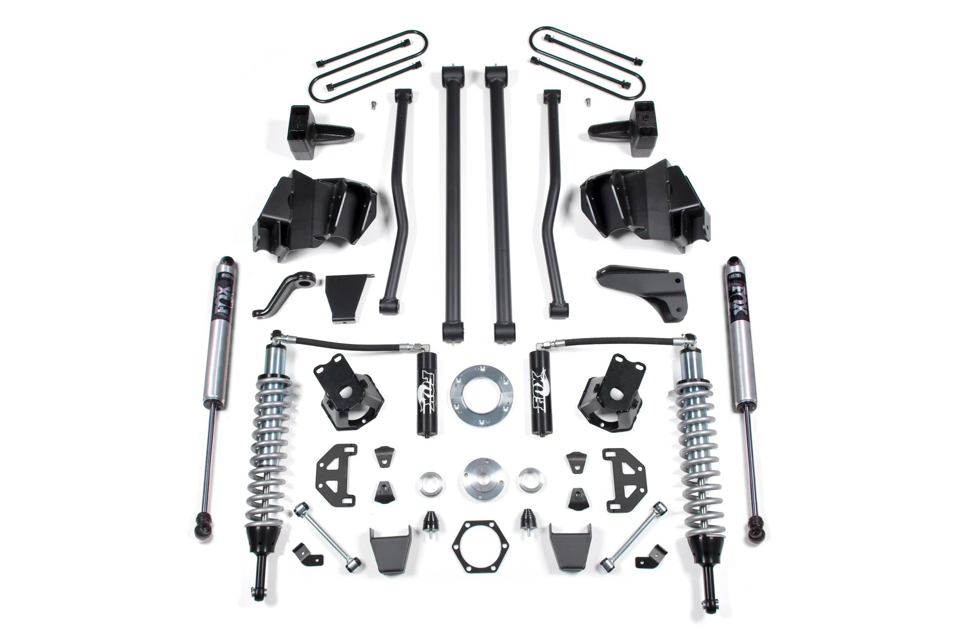 6 Inch Lift Kit Long Arm & FOX 2.5 Coil-Over Conversion Dodge Ram 2500 09-13 4WD Fox 2.5 Performance Shocks Diesel Fox 2.5 Performance Shocks BDS Suspension