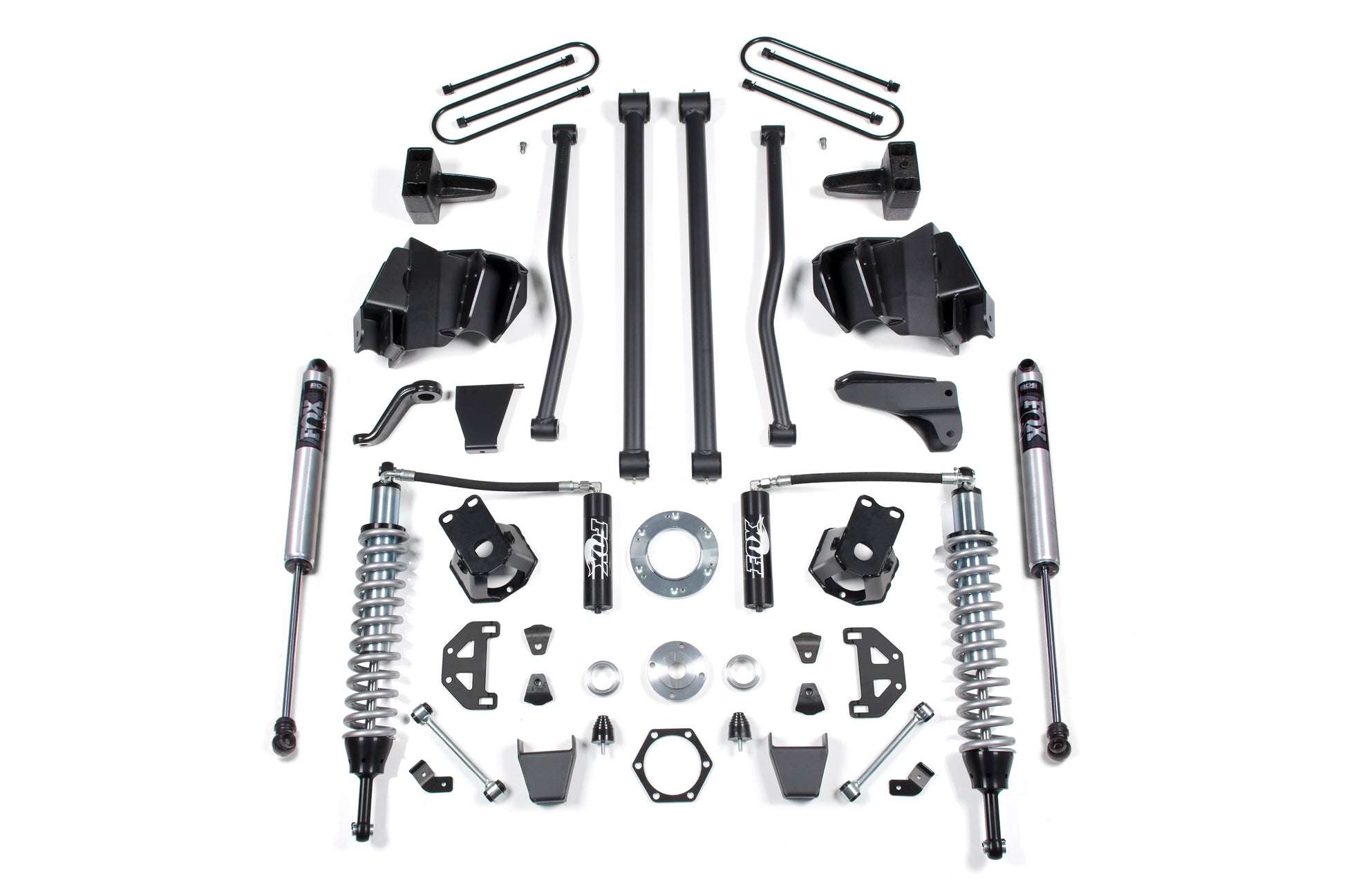 6 Inch Lift Kit Long Arm & FOX 2.5 Coil-Over Conversion Dodge Ram 2500/3500 2008 4WD Fox 2.5 Performance Shocks Diesel Fox 2.5 Performance Shocks BDS Suspension