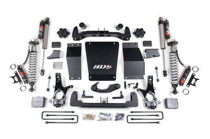 6 Inch Lift Kit FOX 2.5 Performance Elite Block Lift Coil-Over 14-18 Silverado/Sierra 1500 4WD BDS Suspension-7