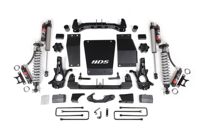 4 Inch Lift Kit FOX 2.5 Performance Elite Block Kit Coil-Over 14-18 Silverado/Sierra 1500 4WD BDS Suspension-7