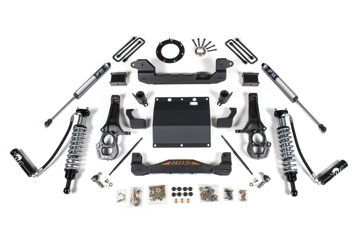 5.5 Inch Lift Kit FOX 2.5 Coil-Over Chevy Colorado or GMC Canyon 15-22 4WD Fox 2.5 Performance Shocks BDS Suspension