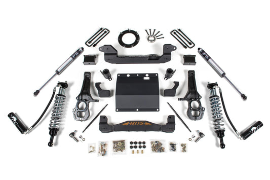 5.5 Inch Lift Kit FOX 2.5 Coil-Over Chevy Colorado or GMC Canyon 15-22 4WD Fox 2.5 Performance Shocks BDS Suspension
