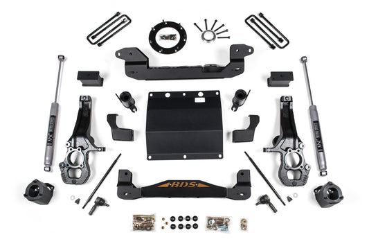 5.5 Inch Lift Kit Chevy Colorado or GMC Canyon 15-22 4WD BDS Suspension-1