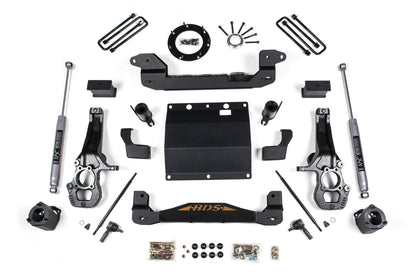 5.5 Inch Lift Kit Chevy Colorado or GMC Canyon 15-22 4WD BDS Suspension