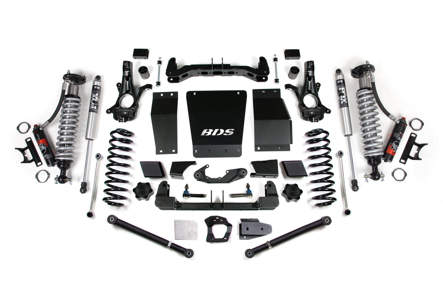 6 Inch Lift Kit FOX 2.5 Performance Elite Coil-Over 15-19 Suburban, Tahoe, Yukon/XL 1500 4WD BDS Suspension-1