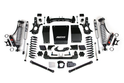 6 Inch Lift Kit FOX 2.5 Performance Elite Coil-Over 15-19 Suburban, Tahoe, Yukon/XL 1500 4WD BDS Suspension-1