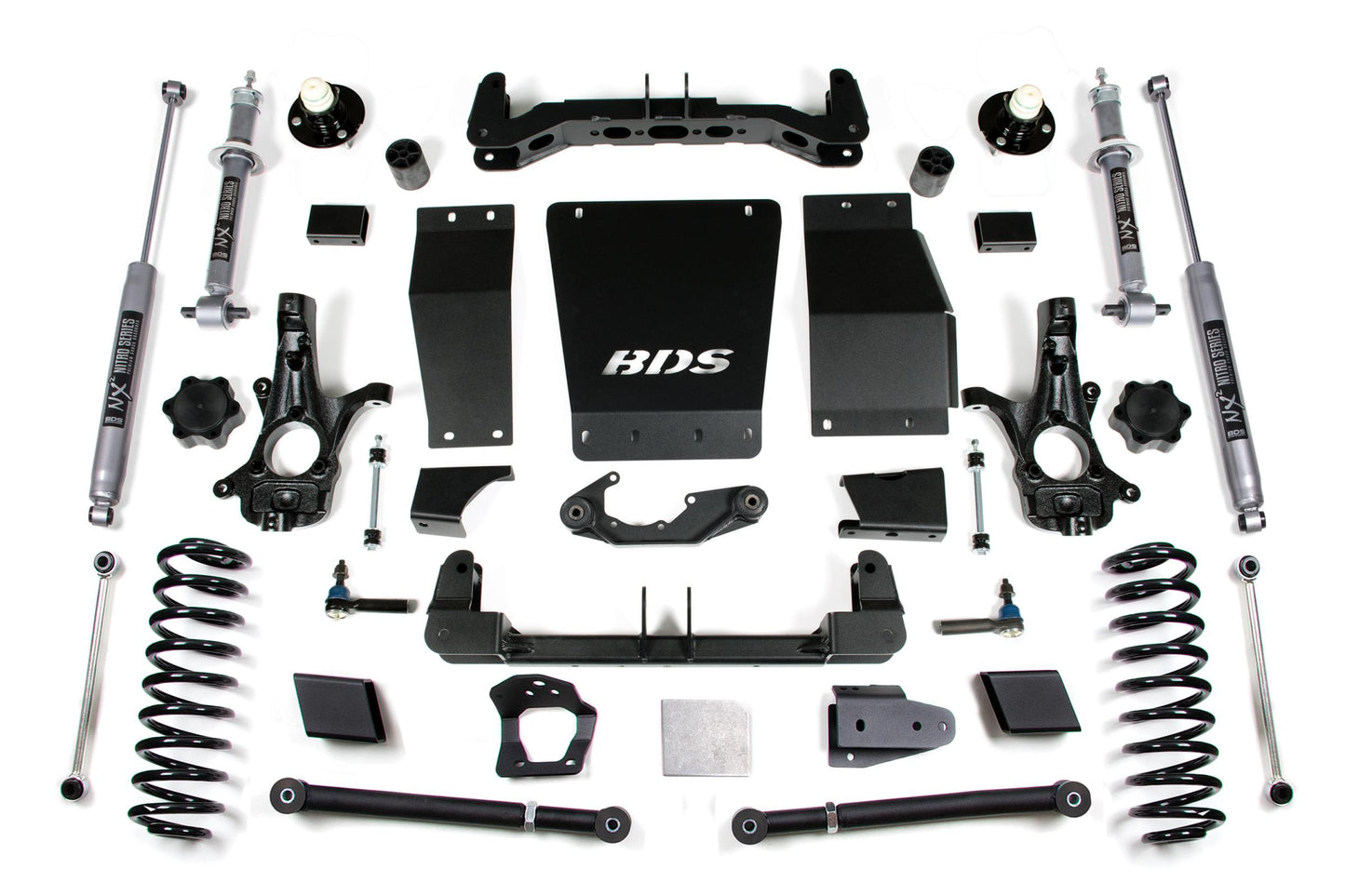 6 Inch Lift Kit Chevy/GMC Suburban Tahoe Yukon/XL 1500 15-19 4WD Aluminum / Stamped Steel BDS Suspension-1