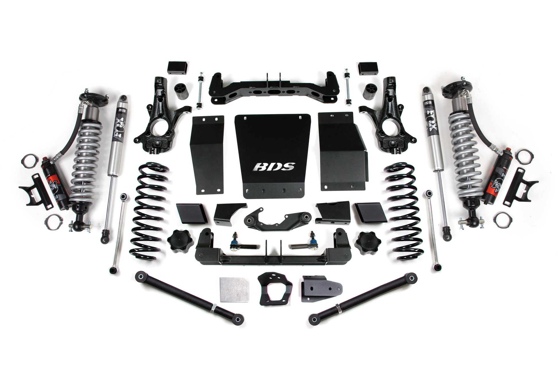 6 Inch Lift Kit FOX 2.5 Performance Elite Coil-Over 15-19 Suburban, Tahoe, Yukon/XL 1500 4WD BDS Suspension