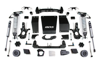 4 Inch Lift Kit FOX 2.5 Coil-Over Chevy/GMC Suburban Tahoe Yukon/XL 1500 15-19 4WD BDS Suspension-1