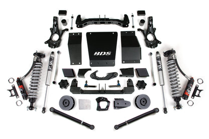 4 Inch Lift Kit FOX 2.5 Performance Elite Coil-Over 15-19 Suburban, Tahoe, Yukon/XL 1500 4WD BDS Suspension-1
