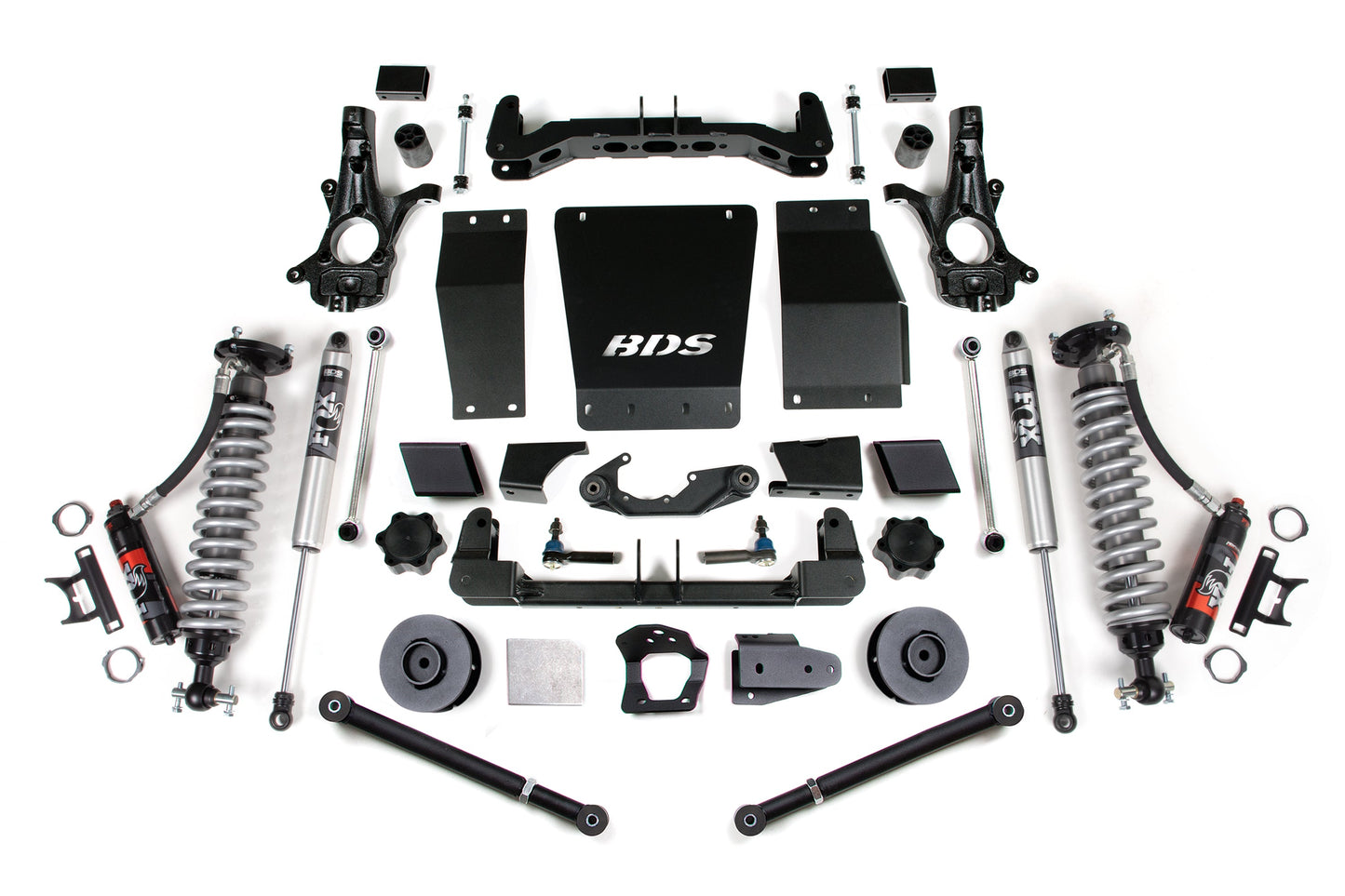 4 Inch Lift Kit FOX 2.5 Performance Elite Coil-Over 15-19 Suburban, Tahoe, Yukon/XL 1500 4WD BDS Suspension