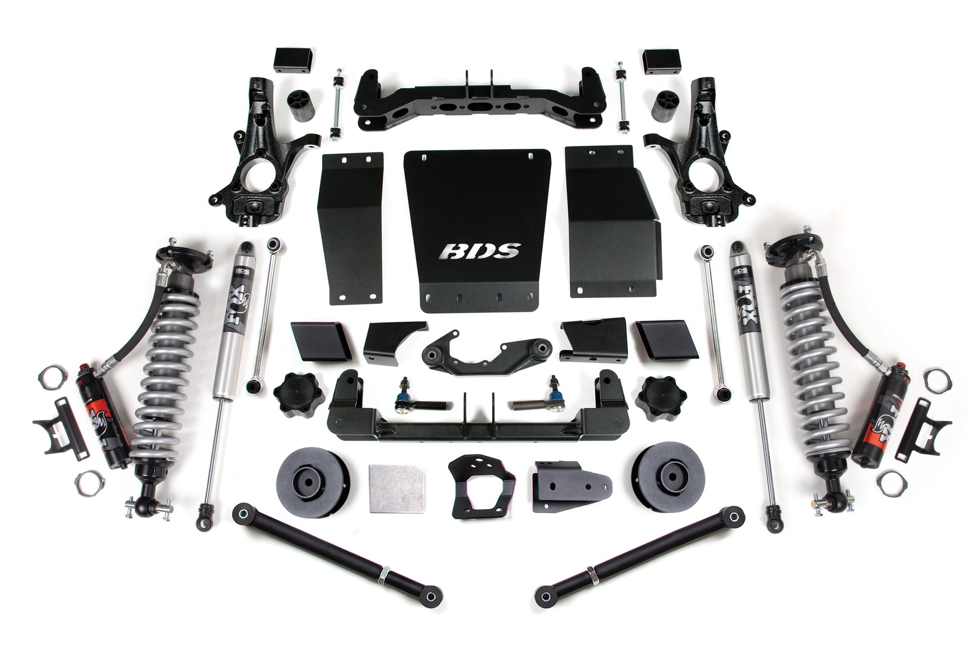 4 Inch Lift Kit FOX 2.5 Performance Elite Coil-Over 15-19 Suburban, Tahoe, Yukon/XL 1500 4WD BDS Suspension