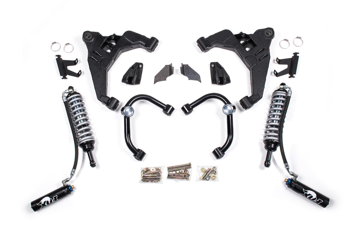 FOX 2.5 Coil-Over Conversion Upgrade 6.5 Inch Lift Factory Series Silverado/Sierra 2500HD/3500HD 11-19 4WD Fox 2.5 Performance Shocks Diesel Fox 2.5 Performance Shocks BDS Suspension