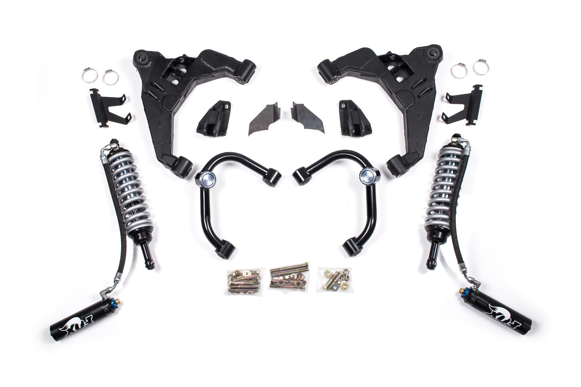FOX 2.5 Coil-Over Conversion Upgrade 6.5 Inch Lift Factory Series Silverado/Sierra 2500HD/3500HD 11-19 4WD Fox 2.5 Performance Shocks Diesel Fox 2.5 Performance Shocks BDS Suspension