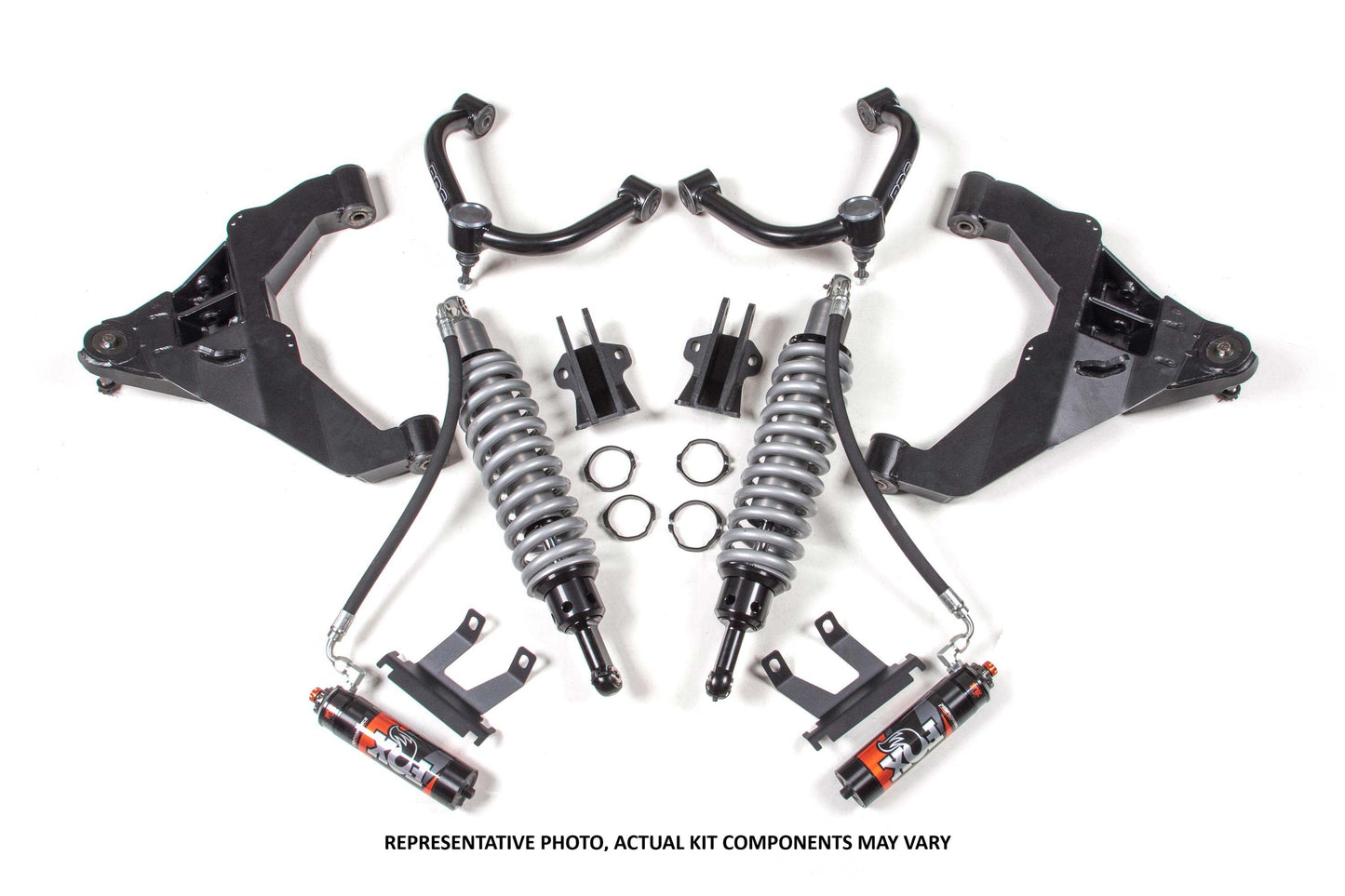 11-19 Chevrolet Silverado 2500HD/3500HD - GMC Sierra 2500HD/3500HD 4WD 6.5 Inch Coilover Upgrade - Fox 2.5 Performance Elite Series C/O BDS Suspension