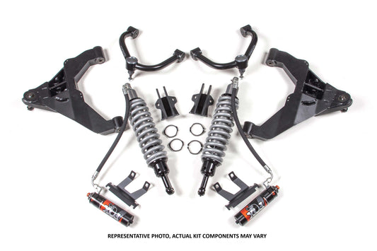 11-19 Chevrolet Silverado 2500HD/3500HD - GMC Sierra 2500HD/3500HD 4WD 6.5 Inch Coilover Upgrade - Fox 2.5 Performance Elite Series C/O BDS Suspension