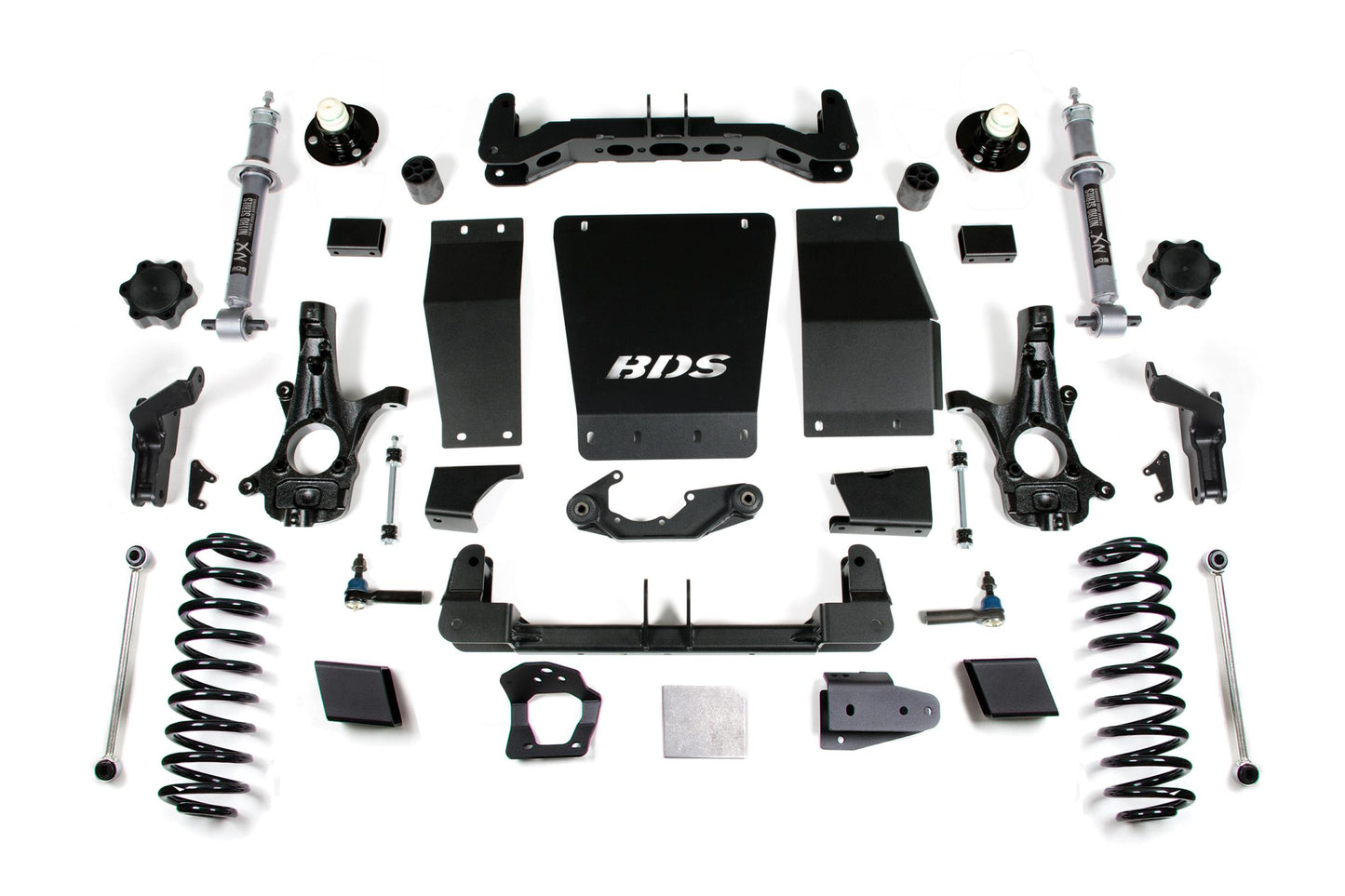 6 Inch Lift Kit Chevy/GMC Suburban Tahoe Yukon/XL 1500 15-19 4WD Autoride Equipped BDS Suspension-1