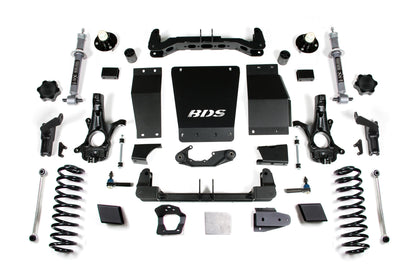 6 Inch Lift Kit Chevy/GMC Suburban Tahoe Yukon/XL 1500 15-19 4WD Autoride Equipped BDS Suspension