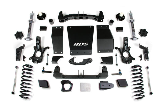 6 Inch Lift Kit Chevy/GMC Suburban Tahoe Yukon/XL 1500 15-19 4WD Autoride Equipped BDS Suspension