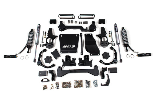 4.5 Inch Lift Kit FOX 2.5 Coil-Over Conversion Silverado/Sierra 2500HD/3500HD 01-10 Diesel Fox 2.5 Performance Shocks BDS Suspension
