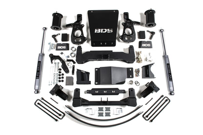 8 Inch Lift Kit Silverado/Sierra 1500 14-18 4WD Cast Steel BDS Suspension