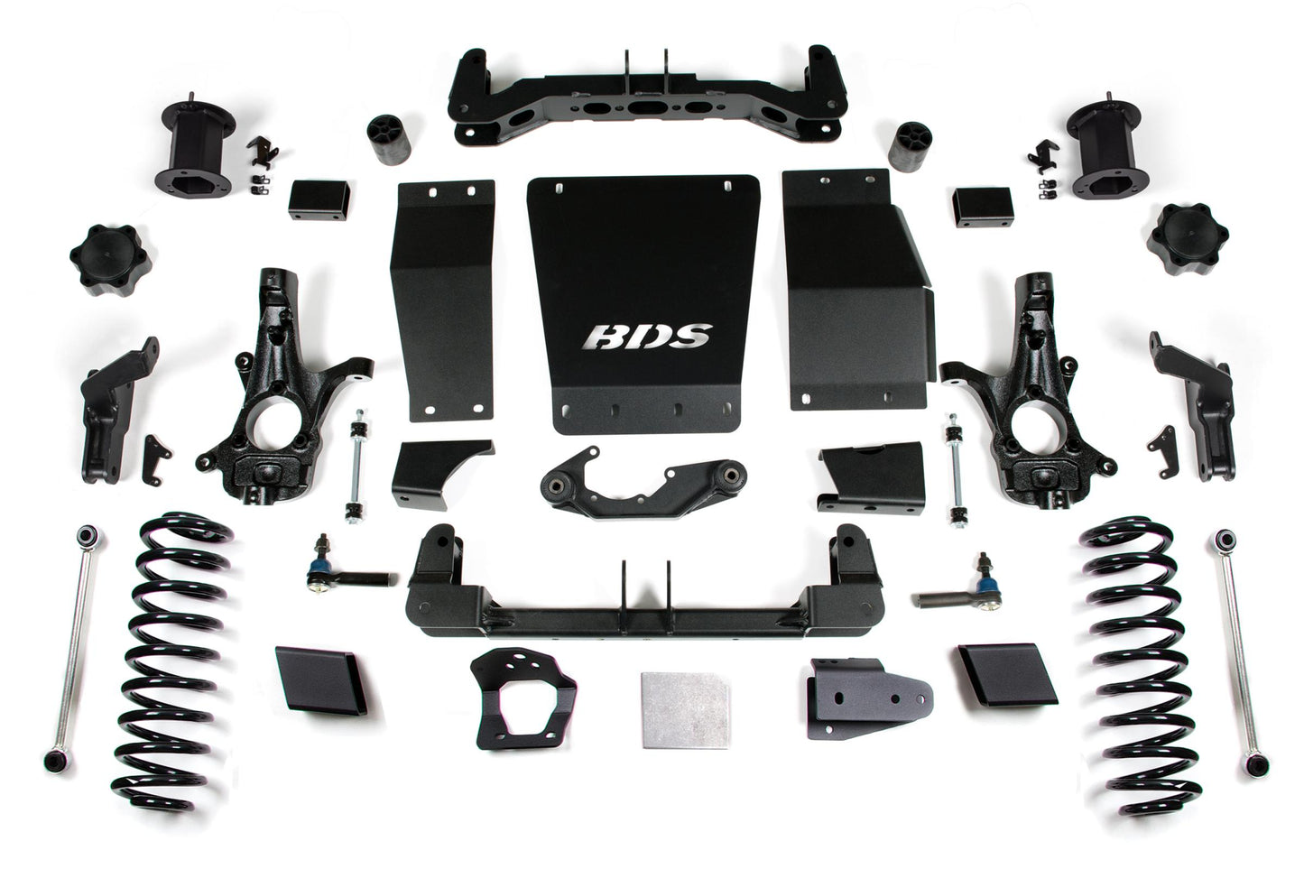 6 Inch Lift Kit Chevy/GMC Suburban Tahoe Yukon/XL 1500 15-19 4WD Magneride Equipped BDS Suspension-1
