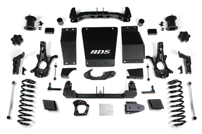 6 Inch Lift Kit Chevy/GMC Suburban Tahoe Yukon/XL 1500 15-19 4WD Magneride Equipped BDS Suspension
