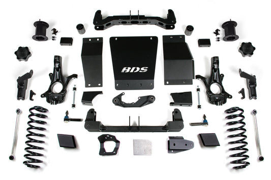 6 Inch Lift Kit Chevy/GMC Suburban Tahoe Yukon/XL 1500 15-19 4WD Magneride Equipped BDS Suspension
