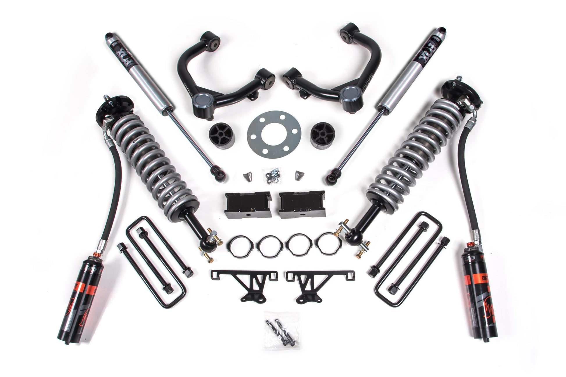 3.5 Inch Lift Kit FOX Performance Elite Coil-Over Silverado/Sierra 1500 19-24 4WD Fox 2.5 Performance Elite BDS Suspension