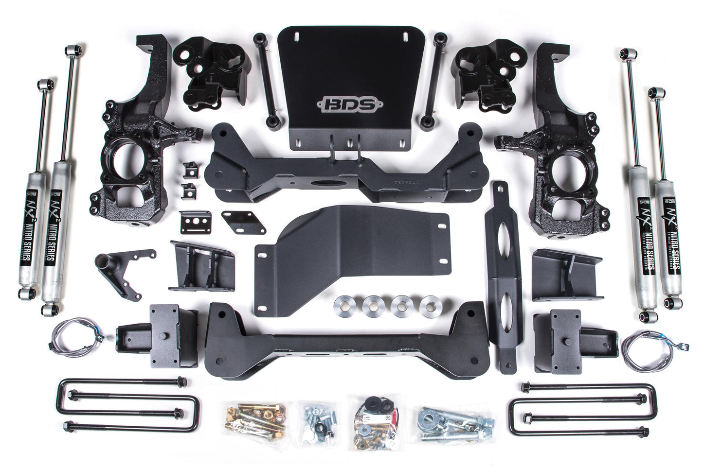 5 Inch Lift Kit Silverado/Sierra 2500HD/3500HD 20-24 4WD 5 Inch Block Without Overload BDS Suspension-1