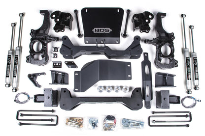 5 Inch Lift Kit Silverado/Sierra 2500HD/3500HD 20-24 4WD 5 Inch Block Without Overload BDS Suspension-1
