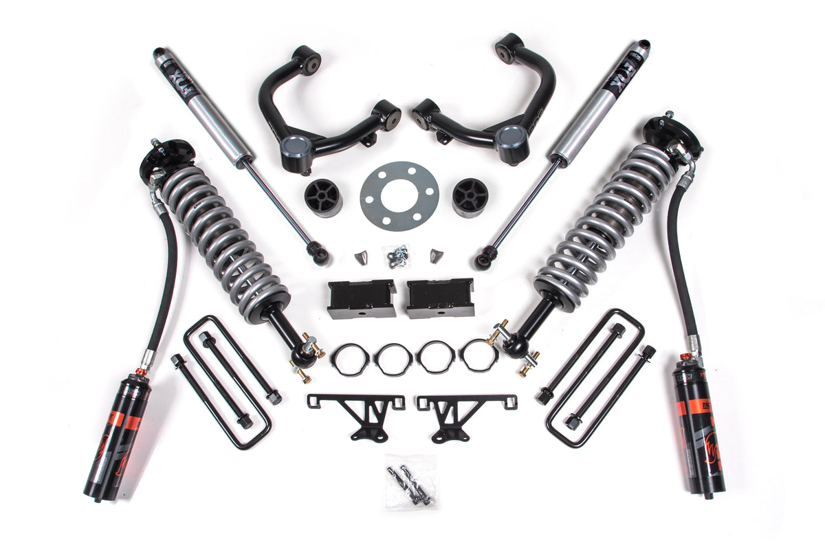 3.5 Inch Lift Kit FOX Performance Elite Coil-Over Silverado/Sierra 1500 19-24 4WD Fox 2.0 Performance BDS Suspension