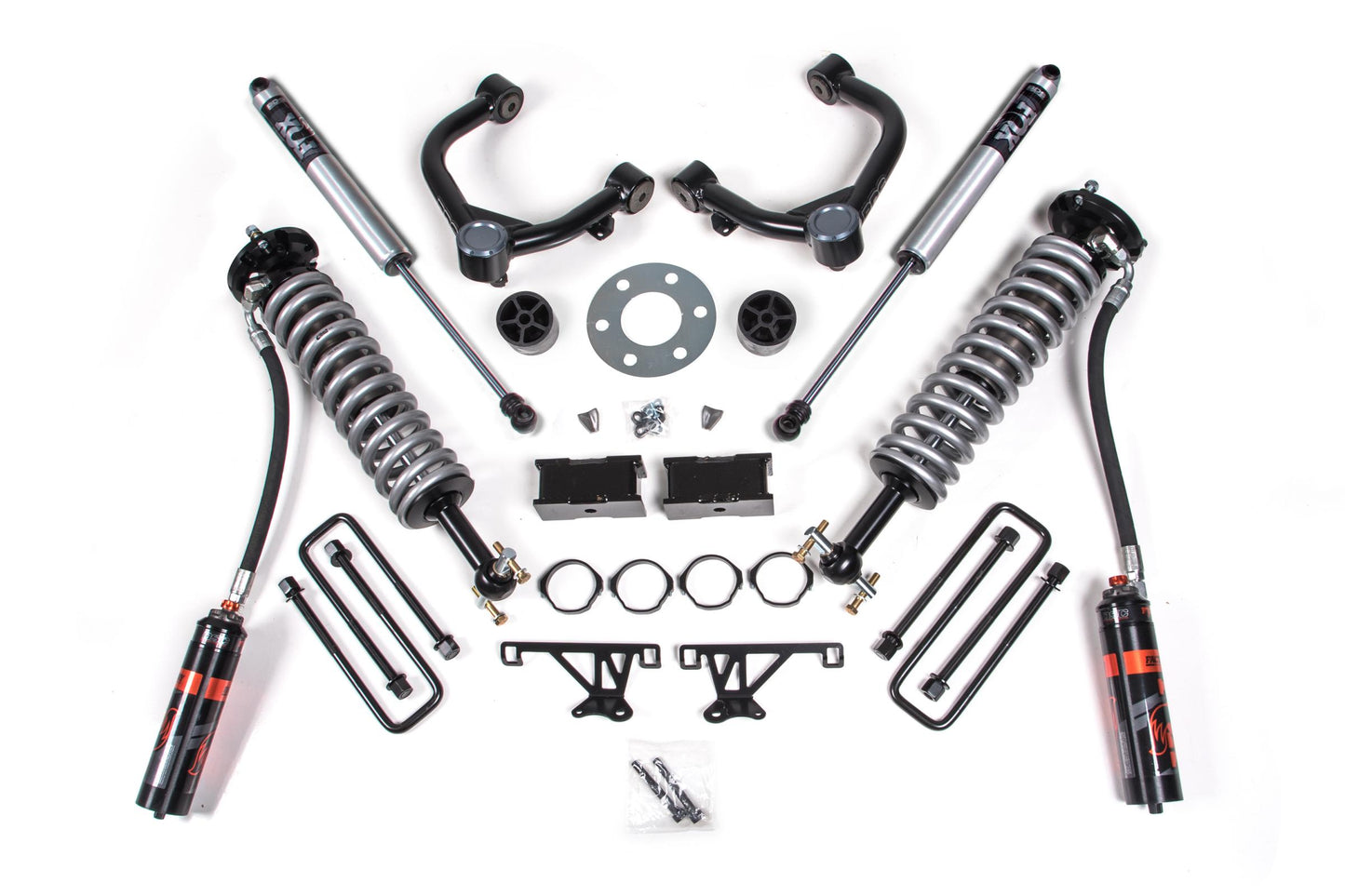 1.5 Inch Lift Kit FOX 2.5 Performance Elite Coil-Over Chevy Trail Boss or GMC AT4 1500 19-24 4WD BDS Suspension-1