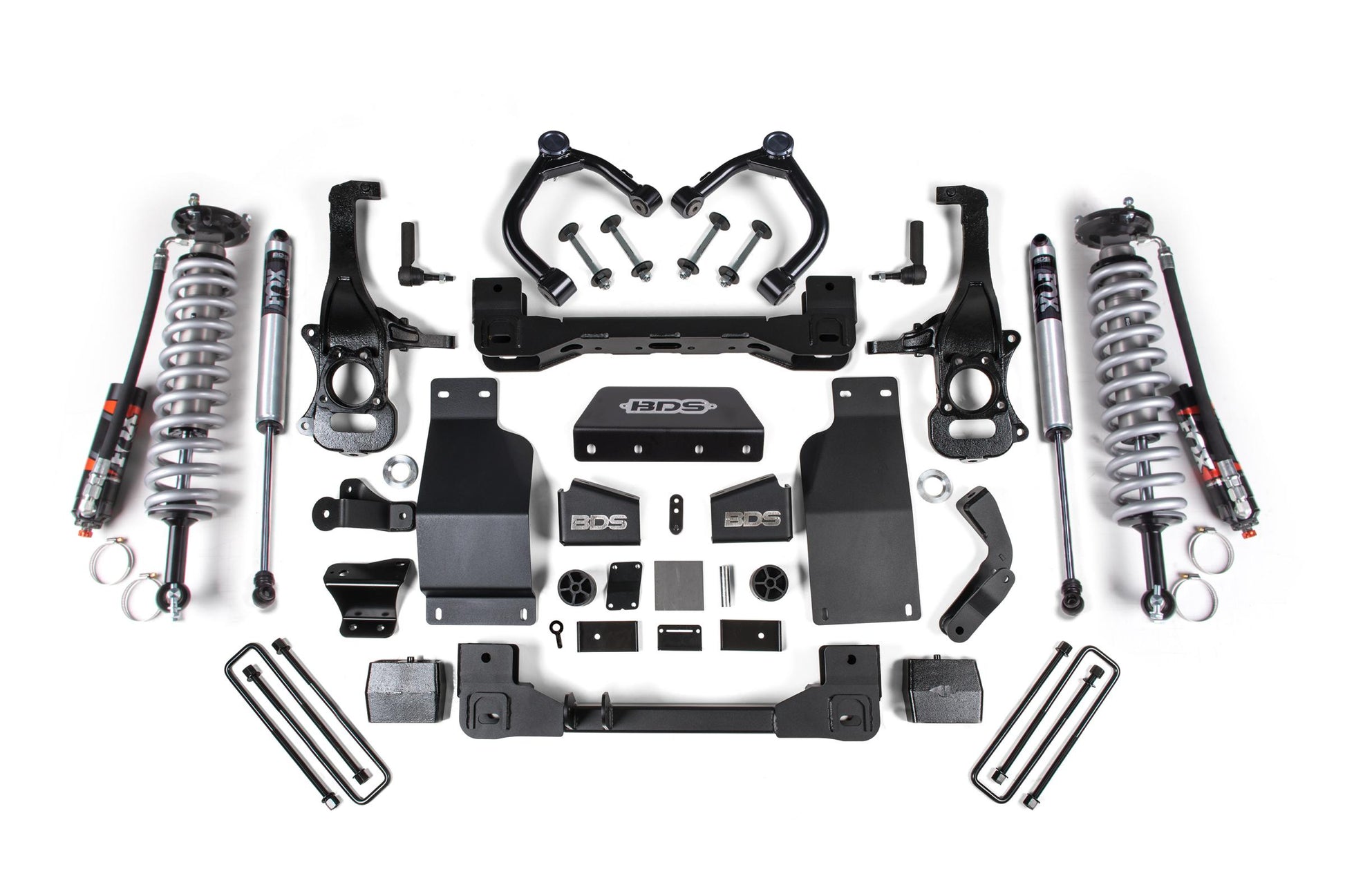 4 Inch Lift Kit FOX 2.5 Performance Elite Coil-Over Trail Boss or AT4 1500 20-24 4WD Diesel Fox 2.5 Performance Elite Shocks BDS Suspension
