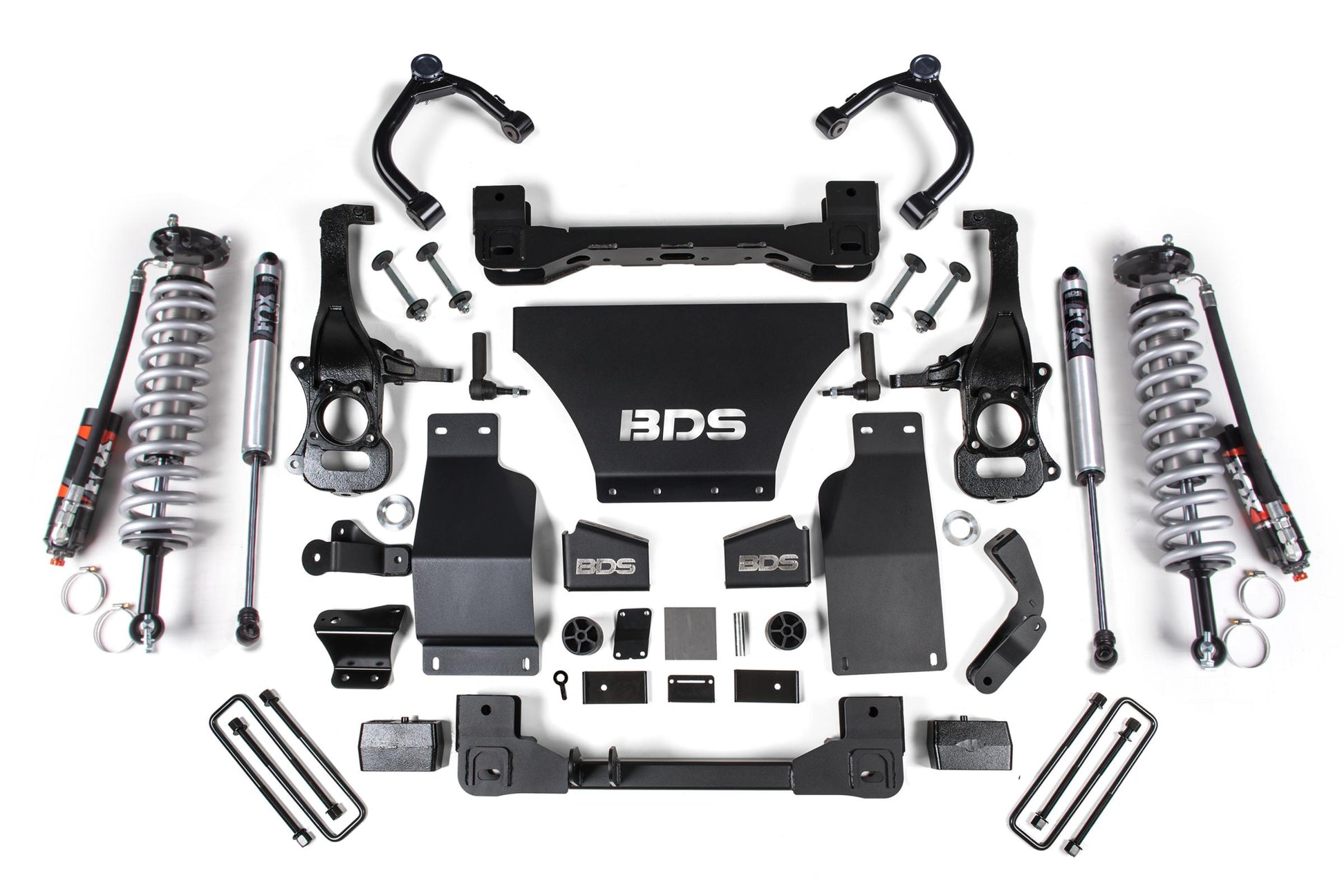 2.5 Inch Lift Kit FOX 2.5 Performance Elite Coil-Over Chevy Trail Boss or GMC AT4 1500 19-24 4WD BDS Suspension-1